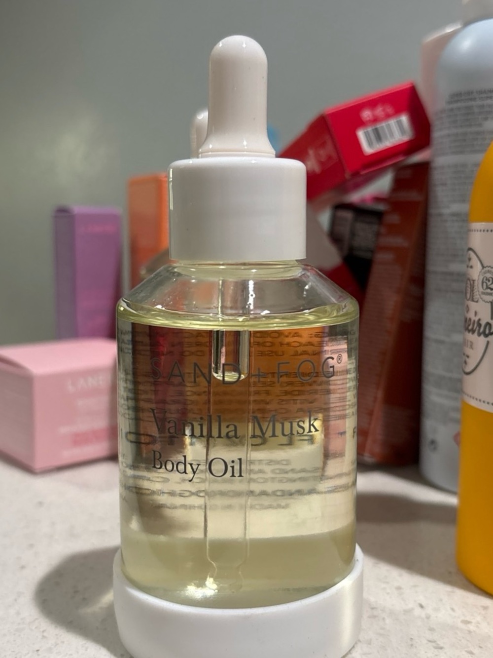 Vanilla Musk Body Oil - Clear